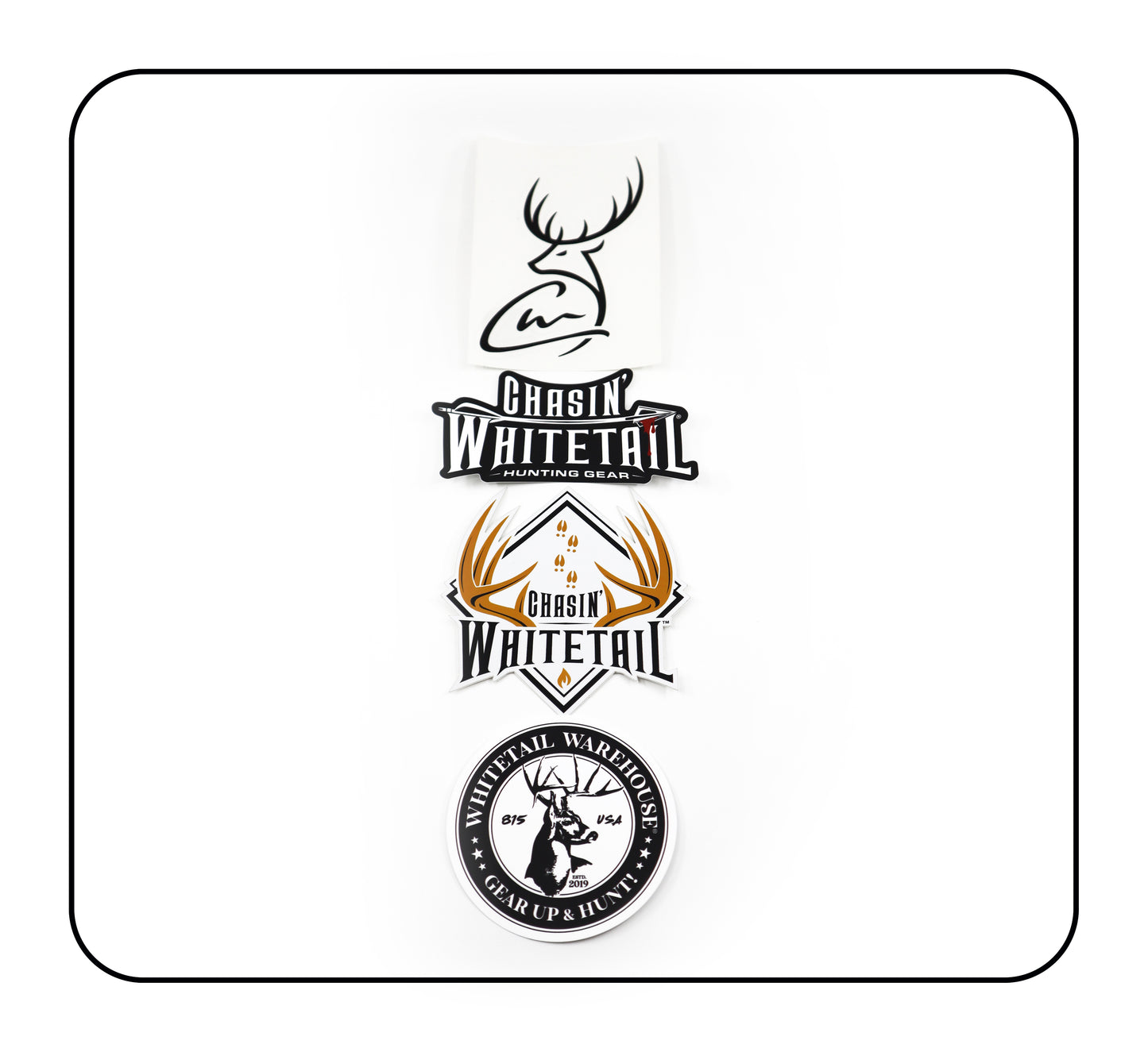 CHASIN' WHITETAIL DECAL PACK