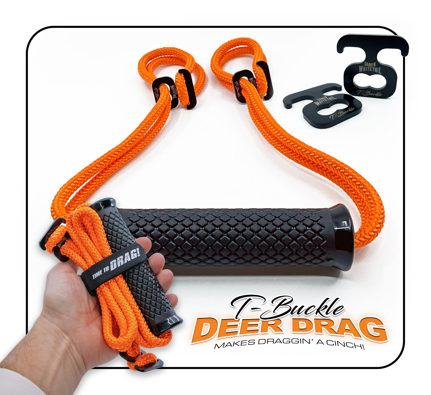 TITAN GRIP™ | VERSATILE "T-BUCKLE" DEER DRAG